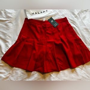 HALARA Pleated Tennis Skort